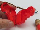 Vintage Japan Celluloid Doll Holder Nesting String