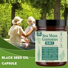 3pcs 16 In 1 Organic Sea Moss Gummy Irishmoss Extract 6000mg  Apple Flavor Us