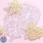 Venofen 50pcs Clear Hair Beads For Braids Loc Jewelry Large Beads Dreadlock A
