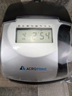 Acroprint Es900 Time Stamp Punch Card Recorder Tested