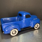 Teleflora Officially Licensed Ford 1948 F-1 Truck Blue Pick Up Truck Ceramic