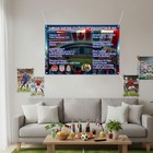 World Cup 2 Pcs Sports Event Schedule Poster 2026 Soccer Ball Wallchart Showcase