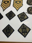 26 Vintage Army And Army Style Patches 