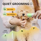 Dog Grooming Kit  4 In 1 Quiet Pet Clippers For Grooming Supplies  Cordless C   