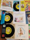 13 Peter Pan Records Book And Record Lot 45 Rpm 1970s