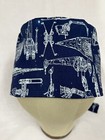 Men women Surgical Scrub Cap Lined Sw Ships 100   Cotton Cool Cap