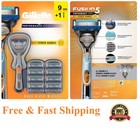 9 Gillette Fusion 5 Performance Proglide Blades Power Razor Refills Cartridges