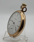 Elgin Gold Filled 15 Jewel Size 18 Open Face Pocket Watch Runs