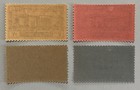 Lebanon Liban Postage Due Tax Stamps Scott  J37 - J40 Complete Set Mh mvlh  f108