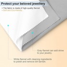 Jewelry Cleaning And Polishing Cloth  100  Pure Cotton Silver Polishing Cloth