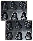 2 Jello Jigglers Star Wars Molds Yoda C3po Darth Vader R2d2 Storm Trooper  6ship