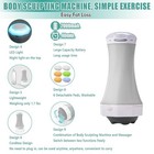 Body Sculpting Machine Cellulite Massager   Remover With 6 Washable Pad  new 