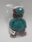 1998 A w Root Beer Promo Mascot Bear Plush 6  Stuffed Bean Bag In Package Bb2 