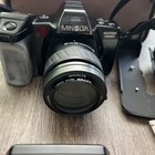 Minolta Maxxum 7000 35mm Slr Film Camera With Bundle  See Description 