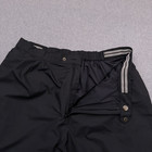 Vtg Footjoy Dryjoys Golf Rain Pants Men s Xxl Black Zip-off Stretch Baggy