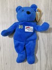 1999 Salvino s Bammers Denver Broncos Terrell Davis  30 Bean Bag Plush Bear New