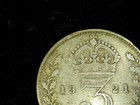 1921 Great Britain Silver Threepence - King George V 3 Pence Uk Coin 50 