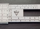 Vintage Pickett Model 61 Slide Rule With Cleaver Brooks Logo And Leather Sleeve