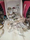Vintage To Now Random 10 Pc Jewelry Lot Bundle Necklaces Rings Bracelets Brooch