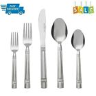 49pcs Silverware Set Service For 8 Stainless Steel Durable Flatware Set W  Tray