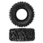 2x 25x10-12 Sport Atv Utv Tires 25x10x12 6ply 25-10-12 Z-199-1 All Terrain