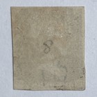 Gb Qv Sg2  1d Black Plate 8 Red Maltese Cross  r-g  4 Margins Fine Used 
