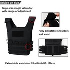 Tactical Vest Youth Army Costume adjustable Training Protective Outdoor Vest    