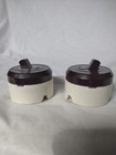Porcelain Light Switch Round Vintage Pair