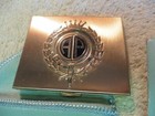 Mcm Art Deco Elgin American Compact Makup Perfume Mirror 1259 - 250 I 312 Plated