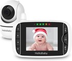 Video Baby Monitor With Remote Camera Pan-tilt-zoom  3 2   Color Lcd Screen     