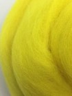 Yellow Wool Roving  Merino For Spinning Into Yarn   Wet Or Needle Felting Crafts