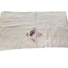 Vintage Flour Sack Towels Embroidered Weekend Days Kitchen Fri Sat Sun Butterfly