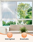 Gecork Black Window Screen Mesh 48  X 102  Durable Fiberglass Replacement