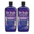 Foaming Bath With Pure Epsom Salt  Sleep Blend With Melatonin  Lavender   Cha   