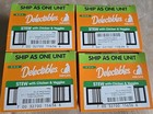 4 Boxes Of Delectables Lickable Treat Stew With Chicken   Veggies 12 Ct
