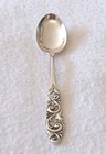Brodrene Mylius 830 Silver Tele Pattern Demitasse Coffee 3 7 8  Spoon Norway