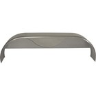 Tow Zone Tandem Round Steel Trailer Fender W teardrop  Fits 14in  Tires  66in 