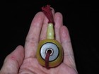 Large Nepal Tibet Buddhist Plain Yak Bone Mala Prayer Guru Bead  n2 