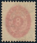 Denmark   44d  1902  Bi-coloured  8   re Wmk  New Crown   Vf Used  pk2339 