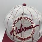 Vintage Alabama Crimson Tide Hat Cap Snap Back Mens White Red Ncaa Football 90s