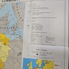 Vtg Large 50 5 x38 5  European Community Map