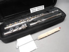 Yamaha Advantage Silver Plated Flute  New Case  New Pads  Polished Reconditioned