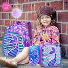 Mermaid Sequin Kids Backpack Set With Lunch Box And Pencil Case