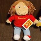 Nos Vintage Eden Arthur Plush Dolls   Francine   The Brain  New With Tags  14   