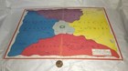 Antique Wizard Of Oz Full Color Map Land Of Oz L  Frank Baum 1920s Original Rare