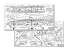 F-4 Phantom 44  Wingspan Rc Model Airplane Printed Plans   Templates