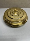 Artistic Churchware Brass gold-tone Aluminum Communion Tray Made In U s a  Wine