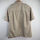 Boys Scouts America Shirt Mens L Multicolor Short Sleeve Button Up Multi Patches