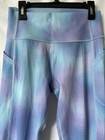 Girls All In Motion Purple Blue Active High Rise Pocket Leggings Xl 14