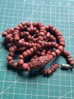 Ancient Indo - Pacific Red Brick Glass Beads Find From Java Indonesia